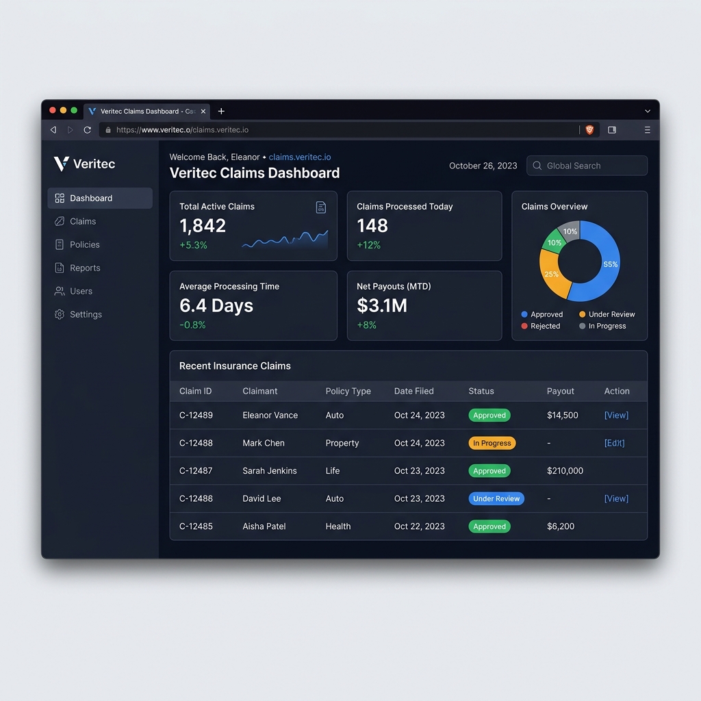 Veritec — Sistema de Gestión de Siniestros
